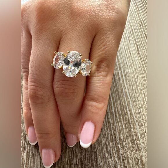 Bohemian engagement ring A972 - Picture 6 of 6